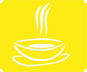 Многоразовый трафарет "Чашка кофе"