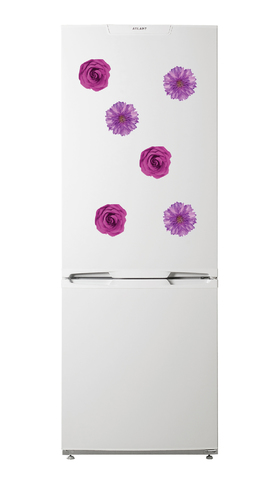 Наклейка на холодильник "Фиолетовый микс"